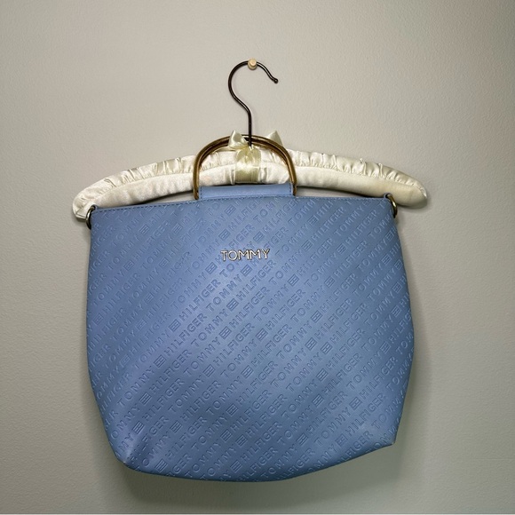 Tommy Hilfiger Handbags - Tommy Hilfiger Light Blue Tote Bag